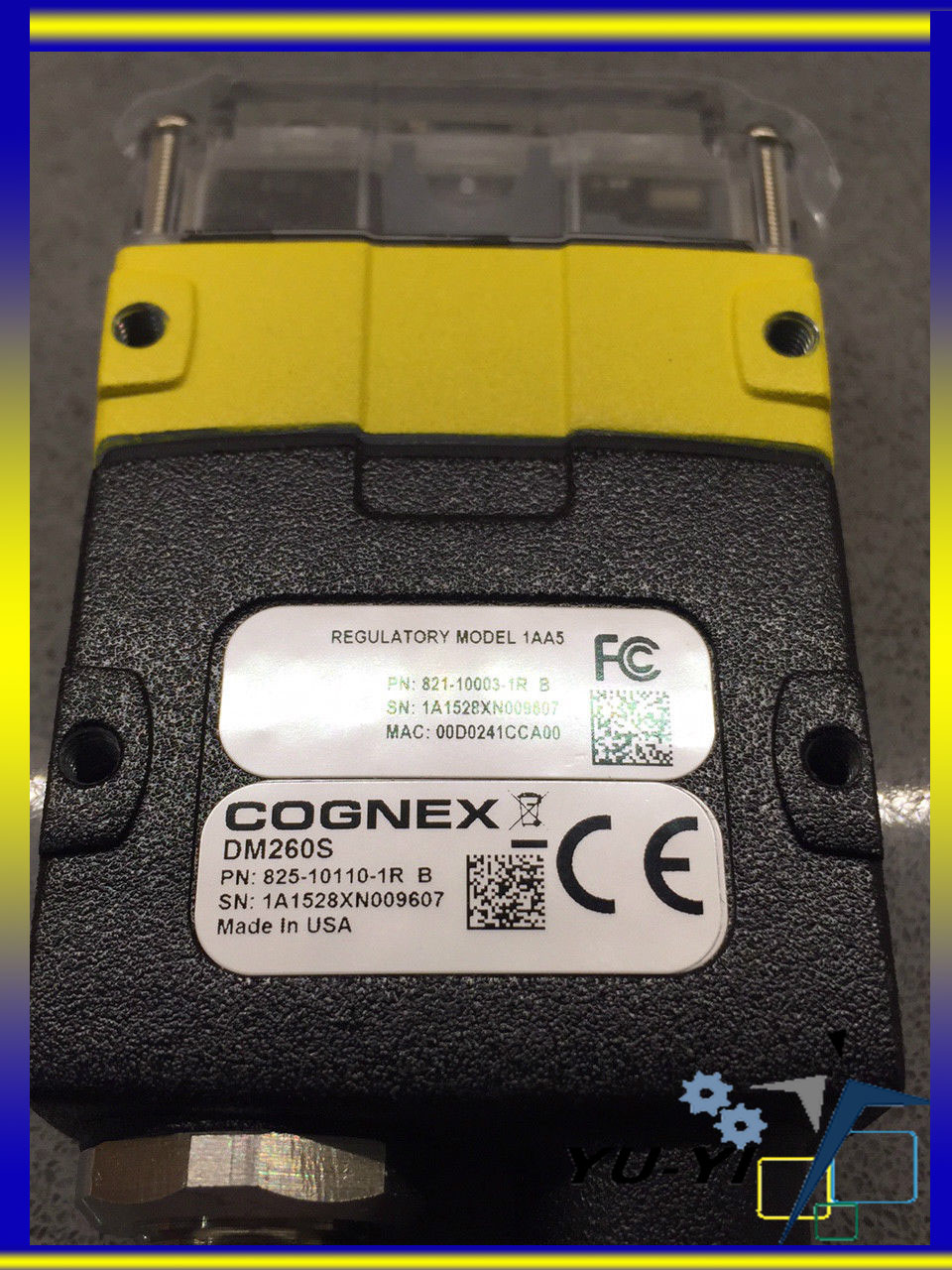 Cognex DM260S Ethernet Fixed Mount Barcode Reader DMR-260S DataMan